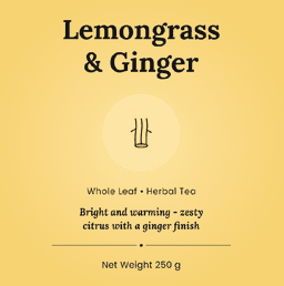 The Little Leaf Tea Co. Lemongrass & Ginger Loose Leaf Tea 250g thumbnail 1