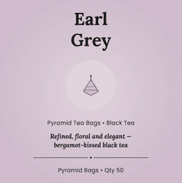 Earl Grey - Pyramid Tea Bags 50 Pack thumbnail 2
