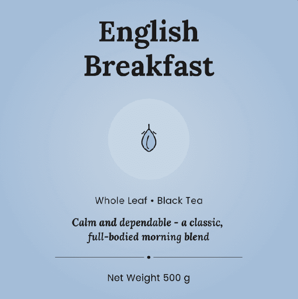 LLTC English Breakfast Loose Leaf Tea 500g