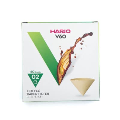 Hario V60 Filter Paper for 02 Dripper - 100pk