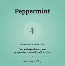 The Little Leaf Tea Co.  Peppermint Loose Leaf Tea 200g thumbnail 1