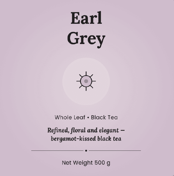 LLTC Earl Grey Loose Leaf Tea 500g