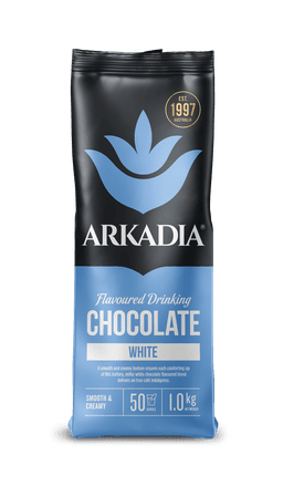 Arkadia White Drinking Chocolate - 1kg thumbnail 1