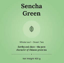 The Little Leaf Tea Co. Sencha Loose Leaf Tea 400g thumbnail 1