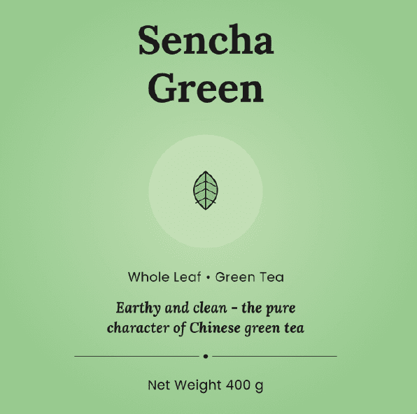 The Little Leaf Tea Co. Sencha Loose Leaf Tea 400g