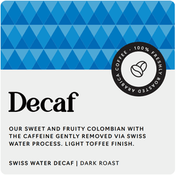 Swiss Water Decaf Wholebeans — 250g thumbnail 3
