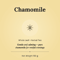 The Little Leaf Tea Co. Chamomile Loose Leaf Tea 150g thumbnail 1