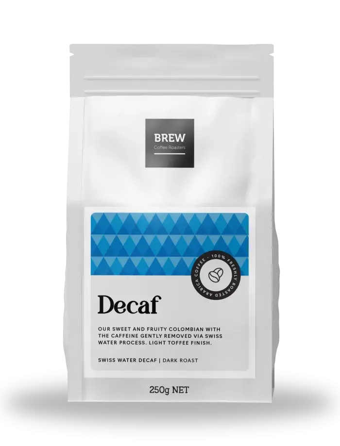 Swiss Water Decaf Wholebeans — 250g