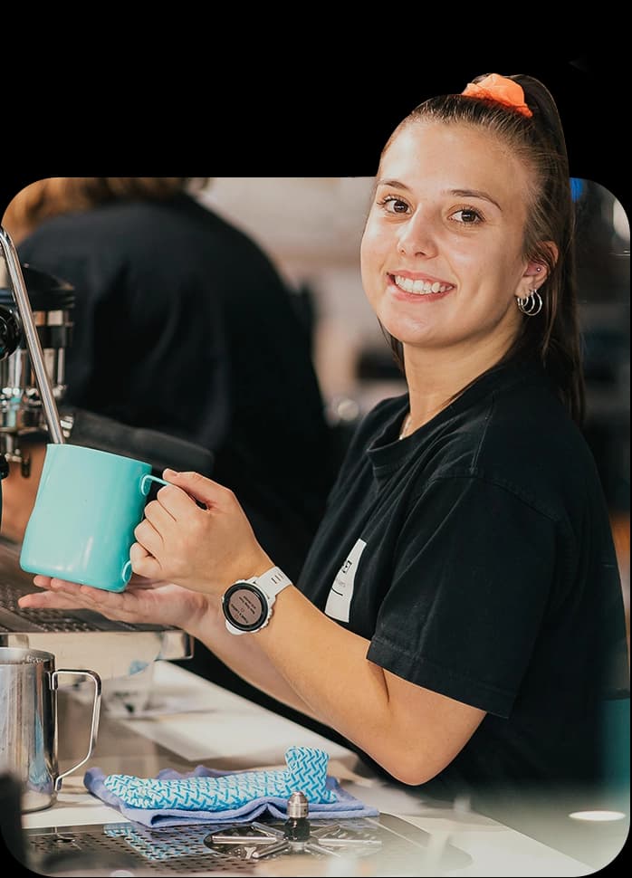 Passionate about teaching the boldest, brightest Baristas