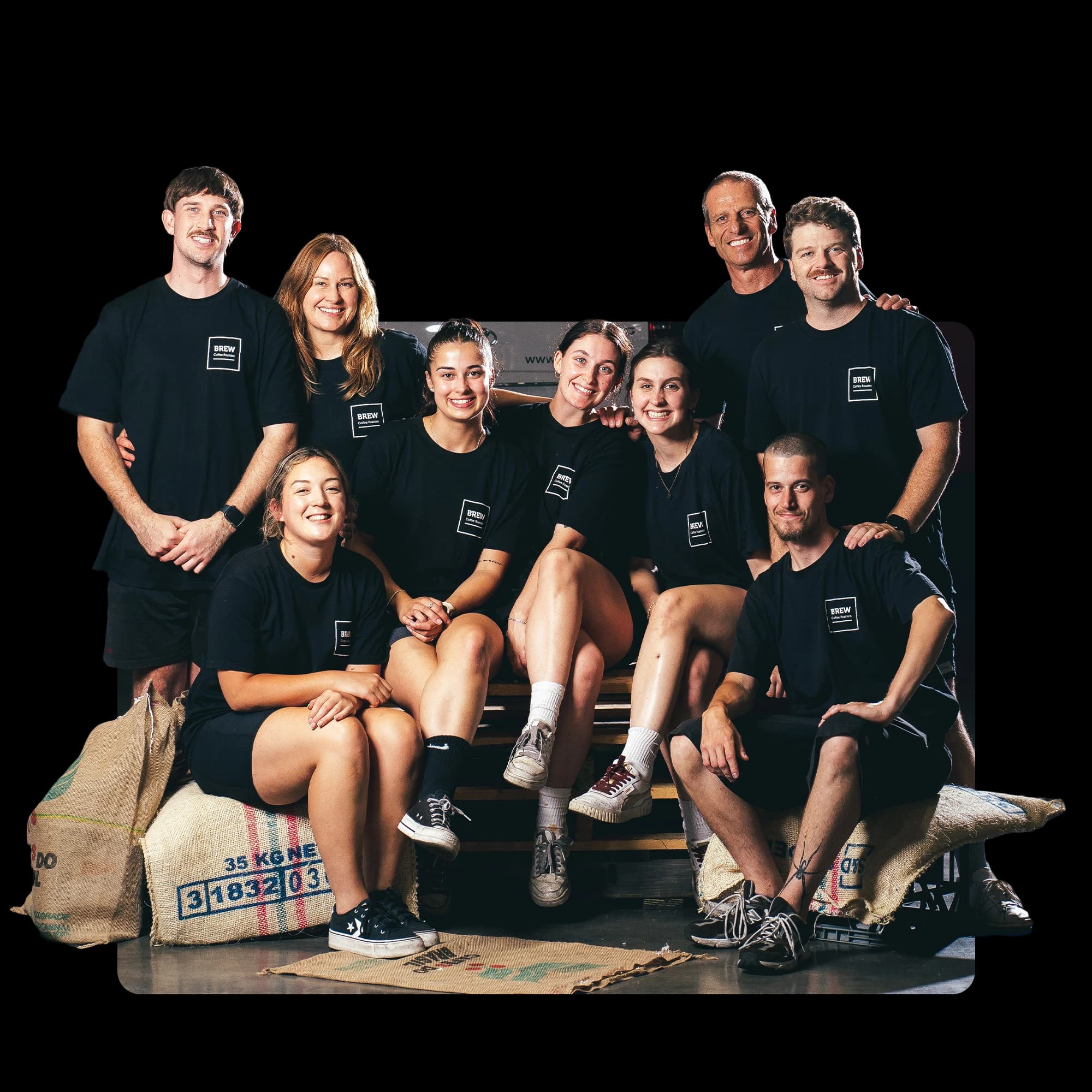 The Brew team together