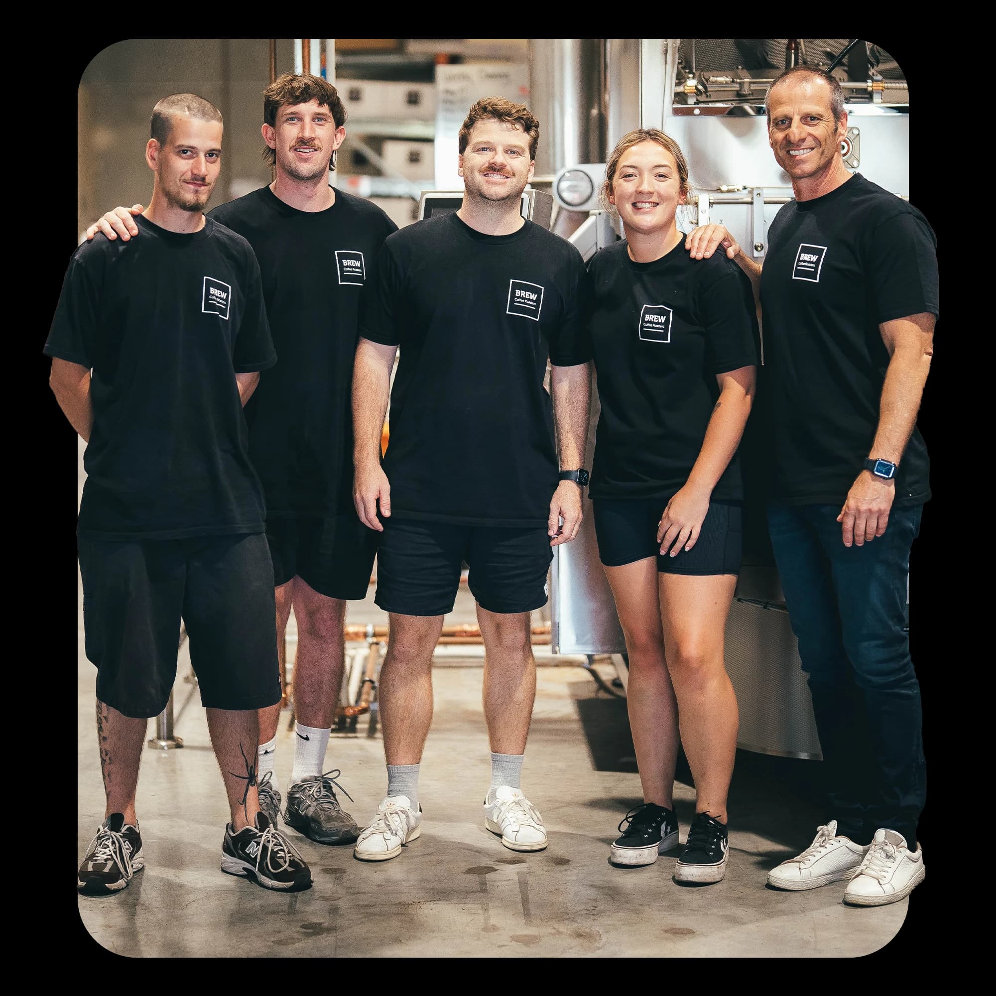 The Brew team together