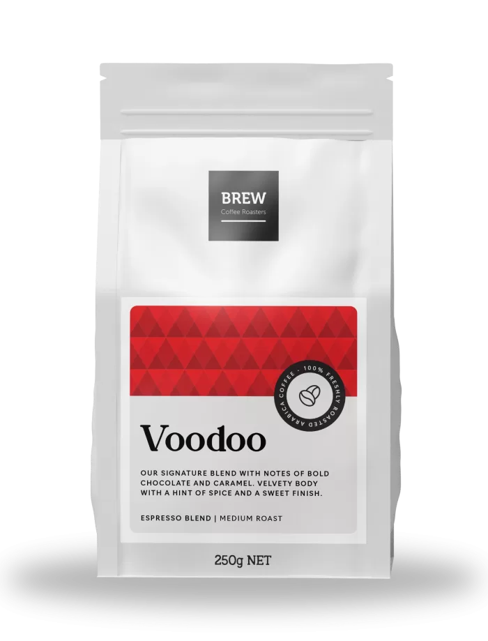 Voodoo coffee beans