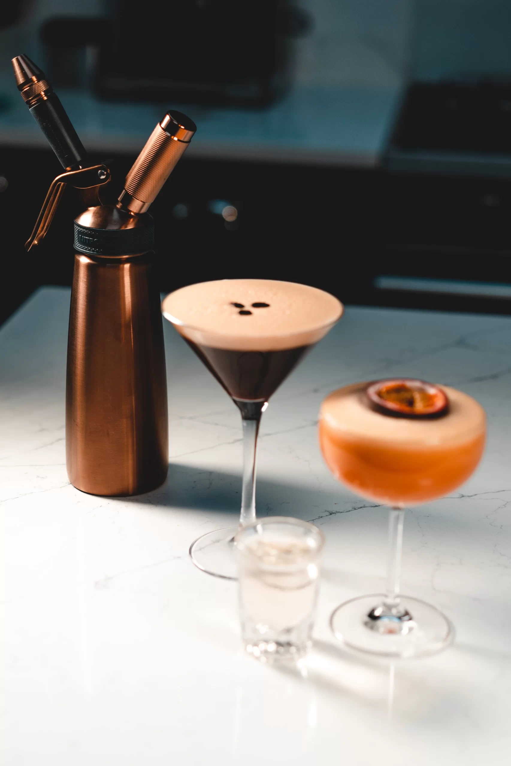 Brew Coffee Roasters' delicious, award-winning Perth coffee beans used for an Espresso Martini