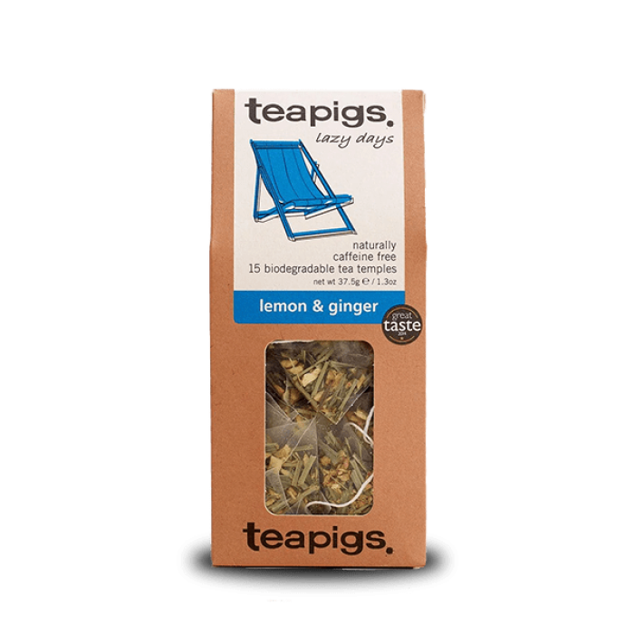 TeaPigs Lemon & Ginger coffee beans